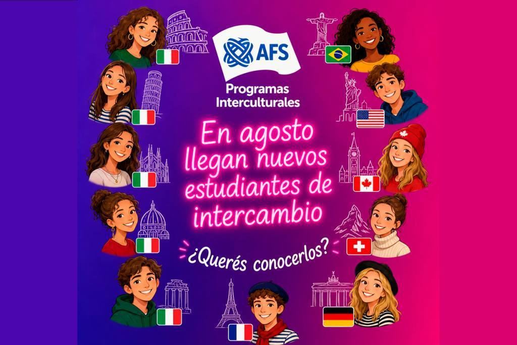 “Animate a ser familia anfitriona” de los estudiantes que llegan de intercambio a Concordia y la región