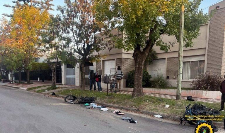 Colón: motociclista perdió la vida tras chocar violentamente con otra moto