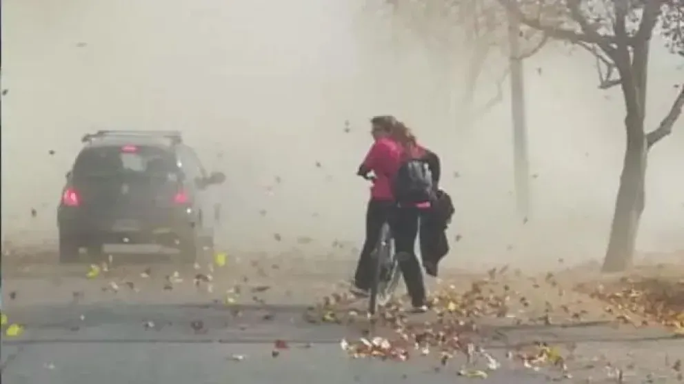 Alerta amarillo por vientos para este sábado en el sur provincial