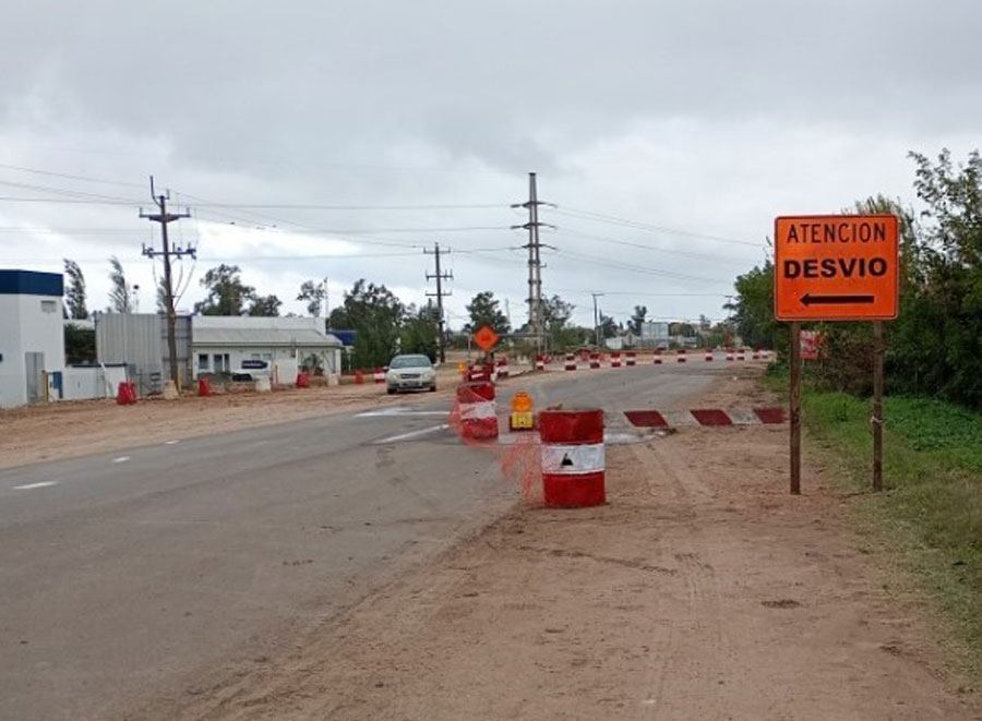 Alertan sobre desvío en el Acceso Norte a Concepción del Uruguay