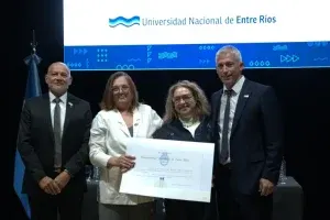 Arbelo asumió como rector de la UNER: “Es la continuidad de un proyecto”