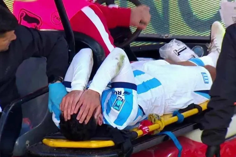 Así fue la dura lesión que Alan Forneris sufrió durante el duelo ante Estudiantes