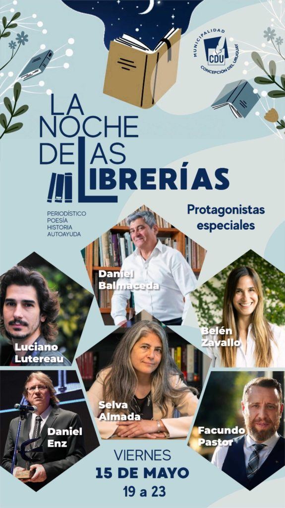 Concepción del Uruguay vivirá una histórica Noche de las Librerías