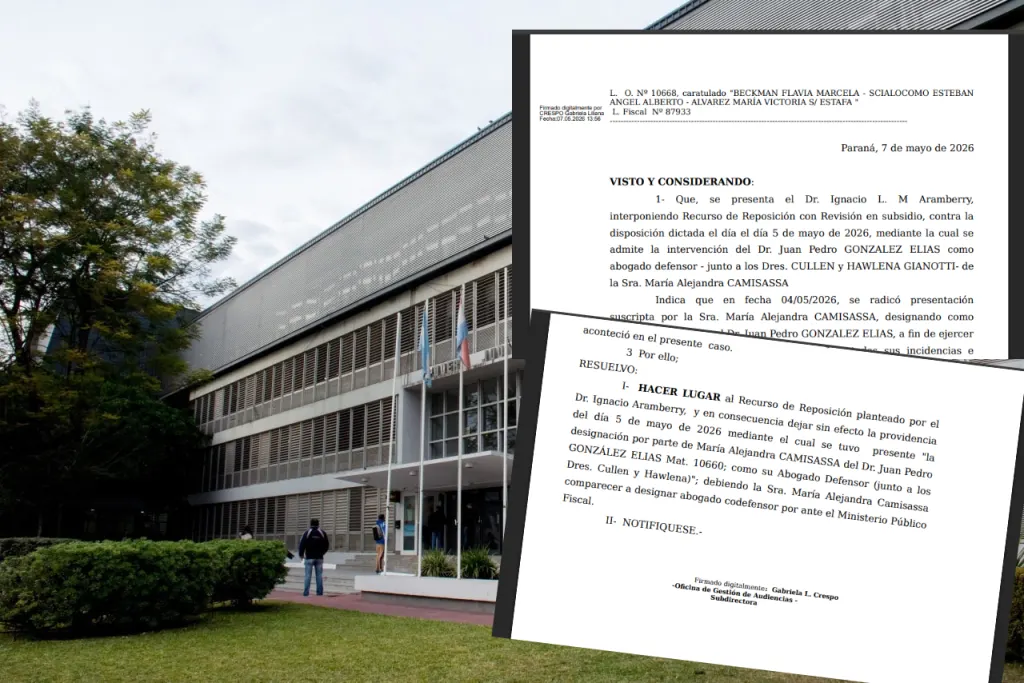 Contratos Truchos: rechazan una presentación de la mujer de De Breuil