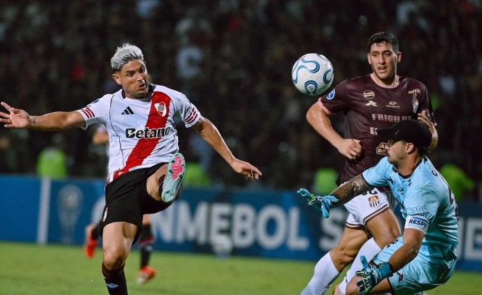 Copa Sudamericana: River le ganó a Carabobo y quedó a un paso de la clasificación