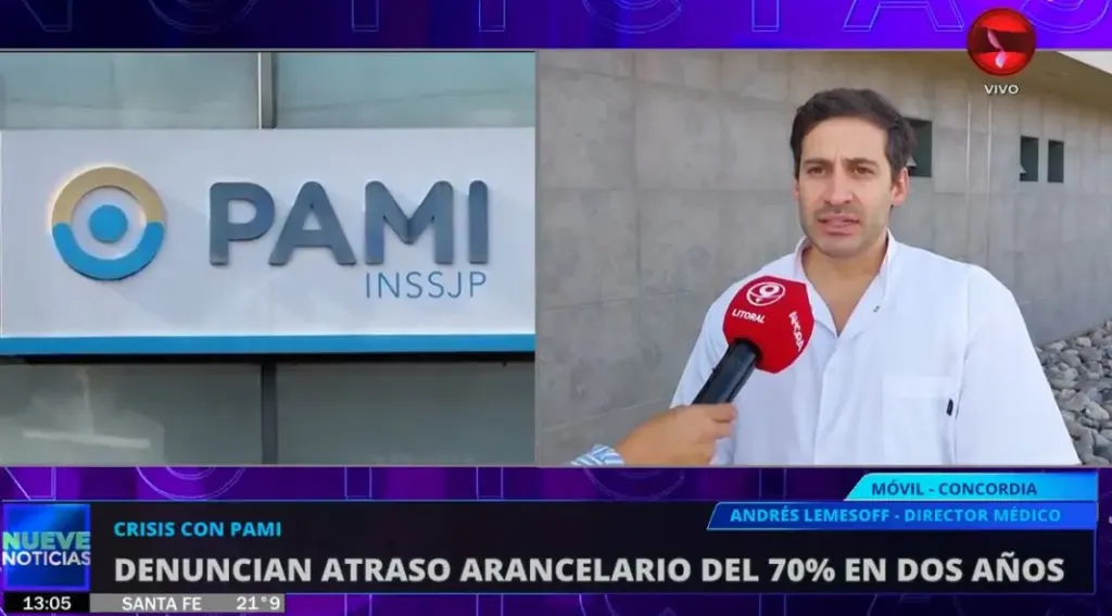 Crisis en la salud: el Sanatorio Concordia restringe la atención a afiliados de PAMI por falta de pagos