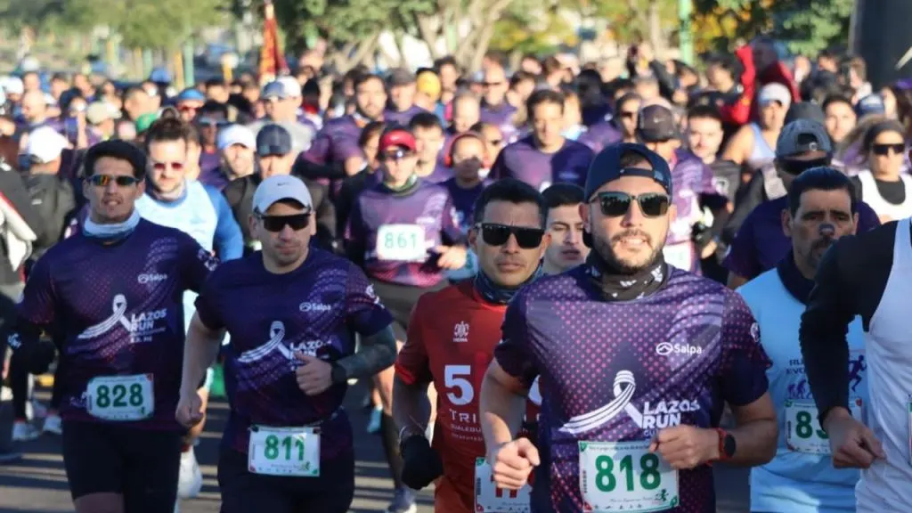 Destacan el éxito de la primera edición de la carrera solidaria Lazos Run