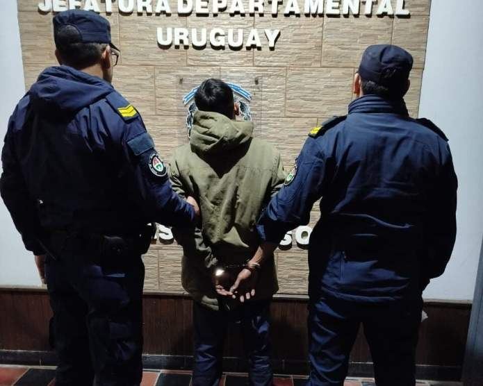 Detienen a un hombre por violar restricción de acercamiento en Basavilbaso