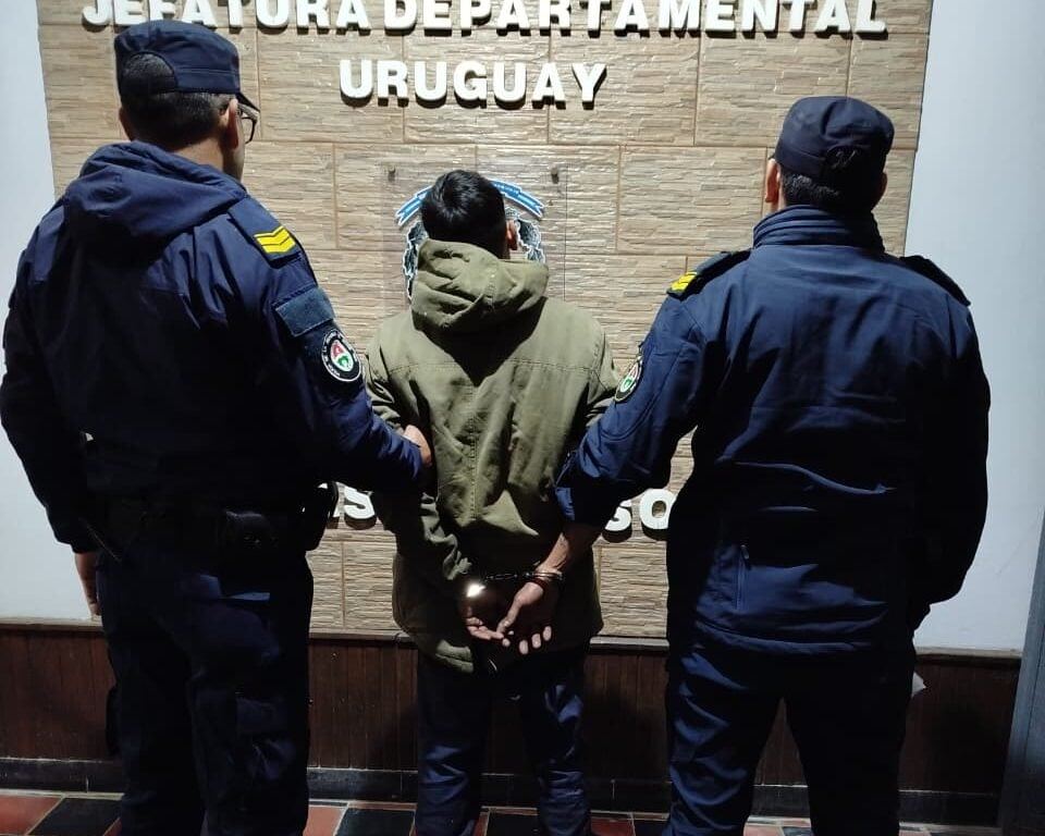Detienen a un hombre por violar restricción de acercamiento en Basavilbaso