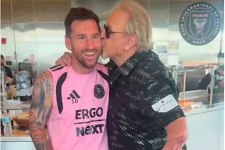 El encuentro entre Lionel Messi y Quico que emocionó a los fanáticos