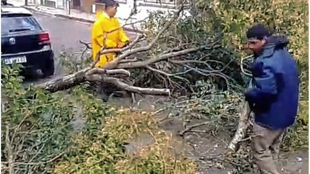 En Concordia 26 familias fueron afectadas por el temporal