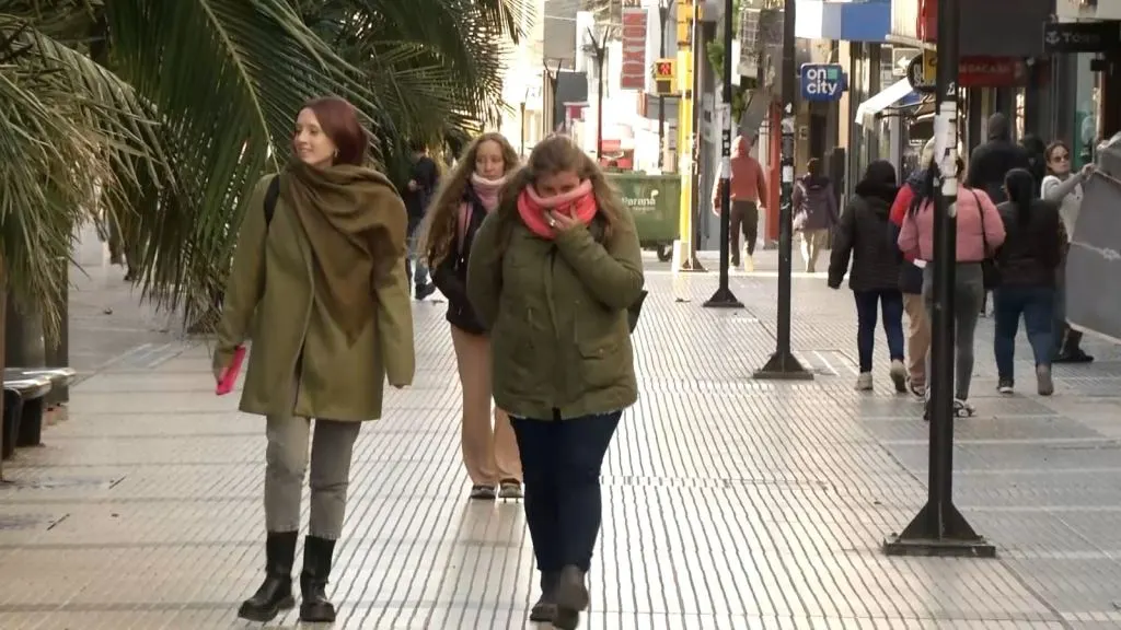 Entre Ríos amaneció helada: se registró sensación térmica bajo cero este lunes