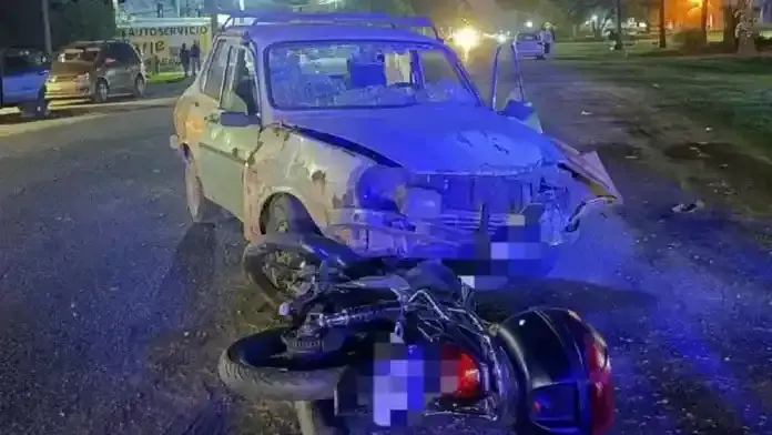 Falleció un motociclista que había chocado el último lunes