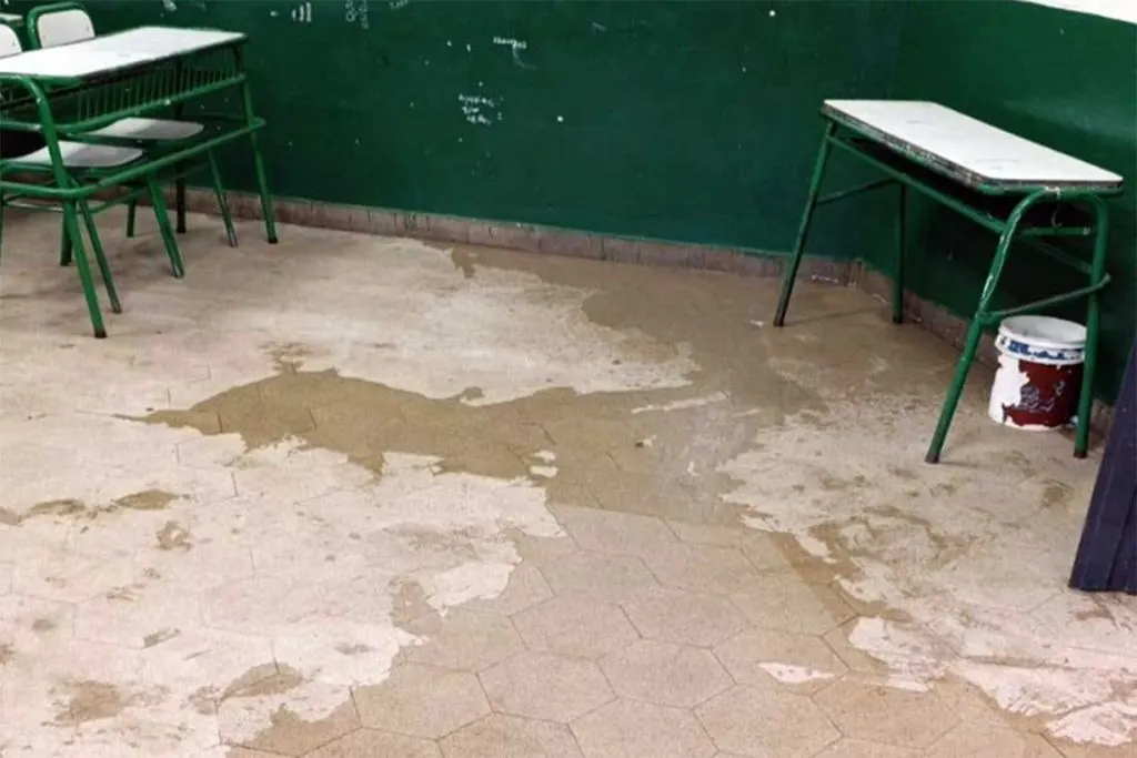 Familias de la Escuela Artigas no mandan sus hijos a clases en protesta por problemas edilicios