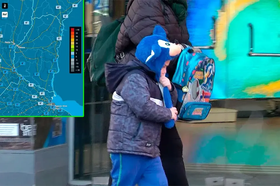 Frío extremo y nevadas para este domingo: las provincias afectadas