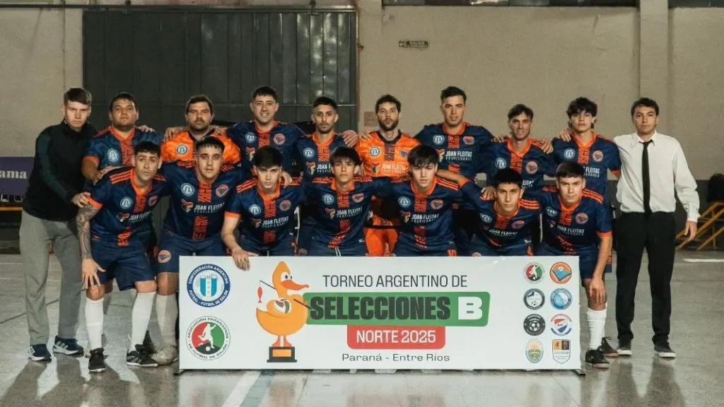 Fútbol de Salón: La Selección de Gualeguaychú afrontará el Torneo de Selecciones en Misiones