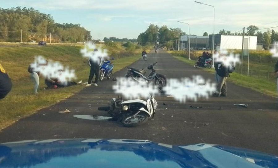 Grave siniestro en el «Domingrau»: Una joven pelea por su vida tras un choque en una juntada de motos