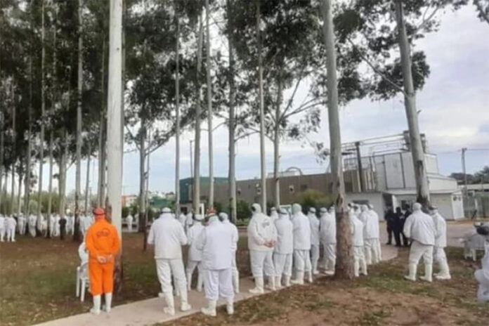 GTA paralizó la faena por falta de pago y crece la tensión laboral