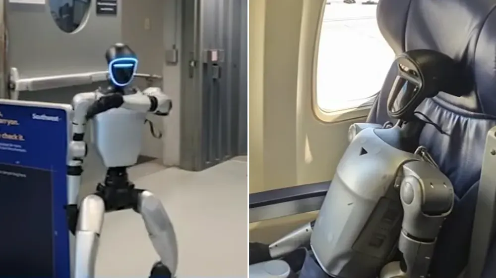 Insólito: un robot intentó abordar un vuelo y provocó una demora inesperada