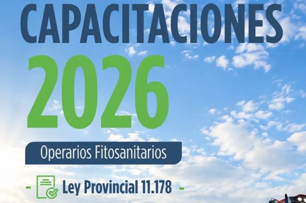 Larroque: comenzará un ciclo de capacitaciones sobre fitosanitarios
