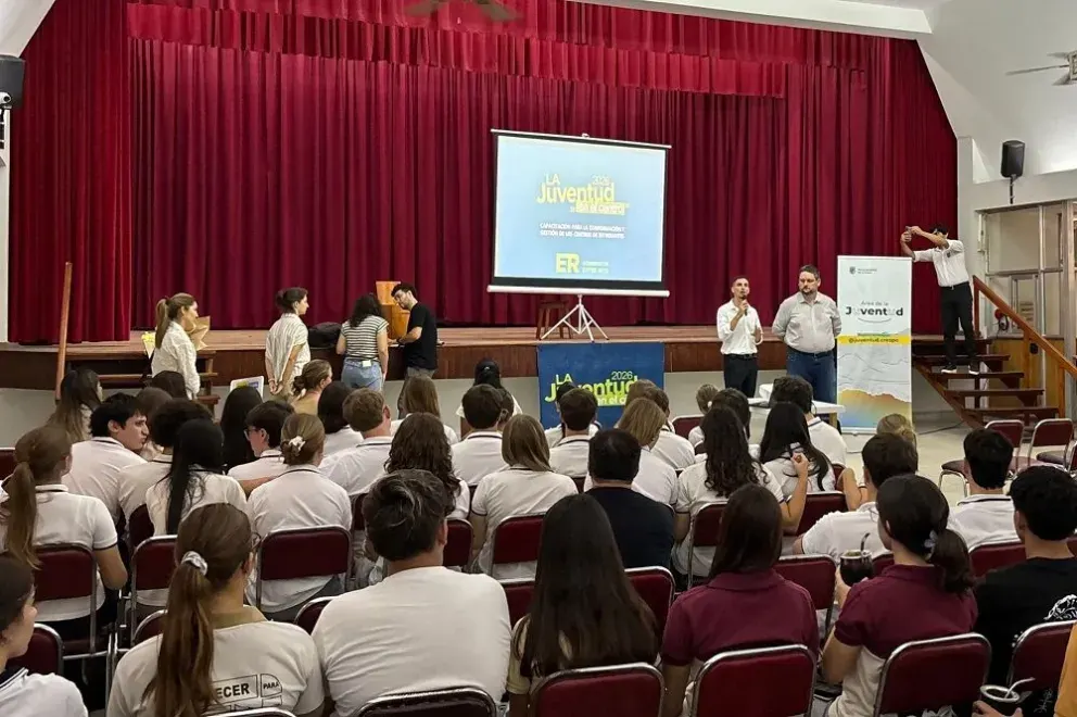 Más de 1000 estudiantes y docentes se capacitaron en Centros de Estudiantes en Entre Ríos