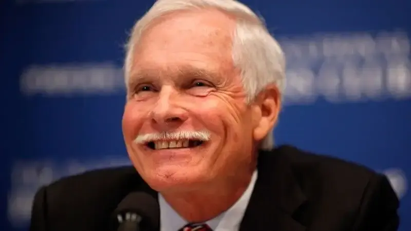 Murió Ted Turner, fundador de la CNN y TNT