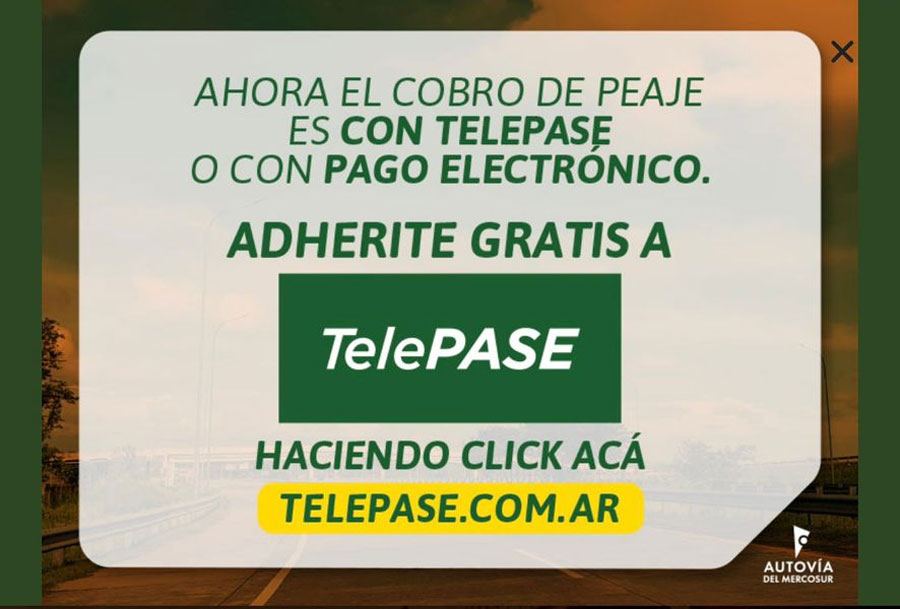 Nueva Oficina Virtual Autovía del Mercosur