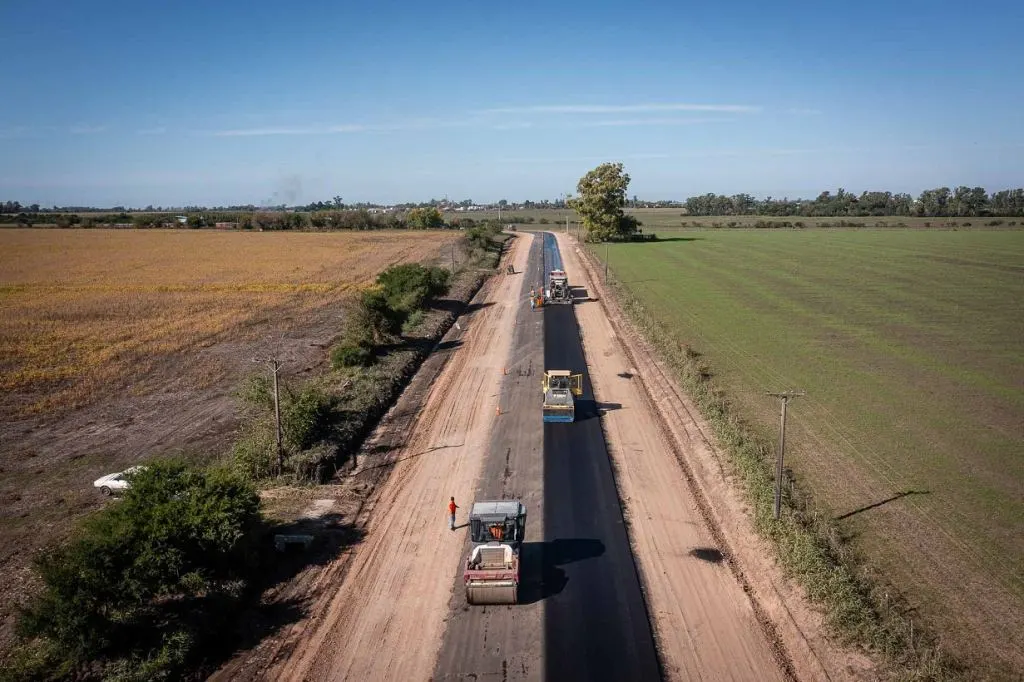 Obras en la ruta 23 obligan a rediseñar la circulación en un punto clave del corredor entre los departamentos Uruguay y Colón