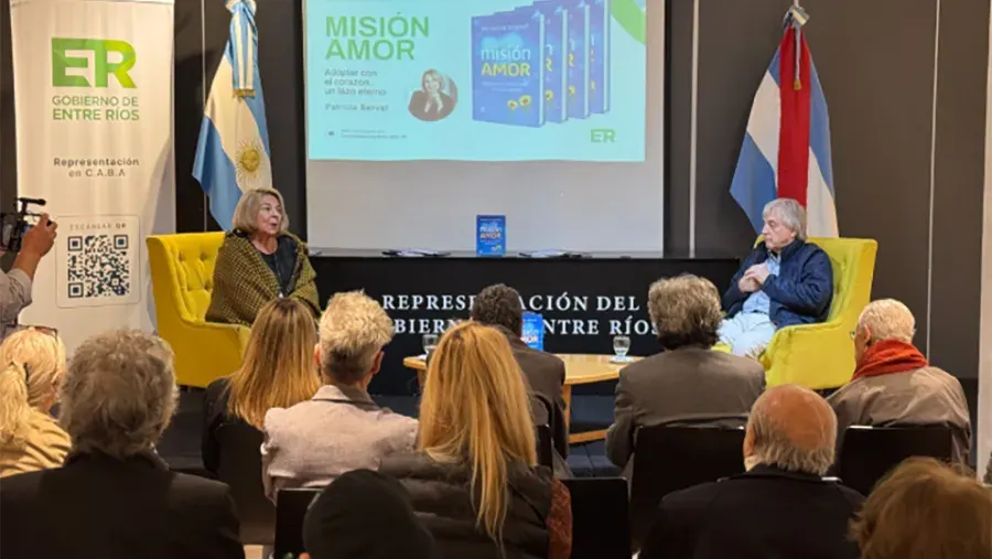 Patricia Servat presentó en Buenos Aires su libro sobre adopción y vínculos familiares
