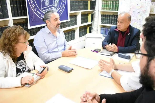 Referentes de Agmer analizan con legisladores la reforma previsional