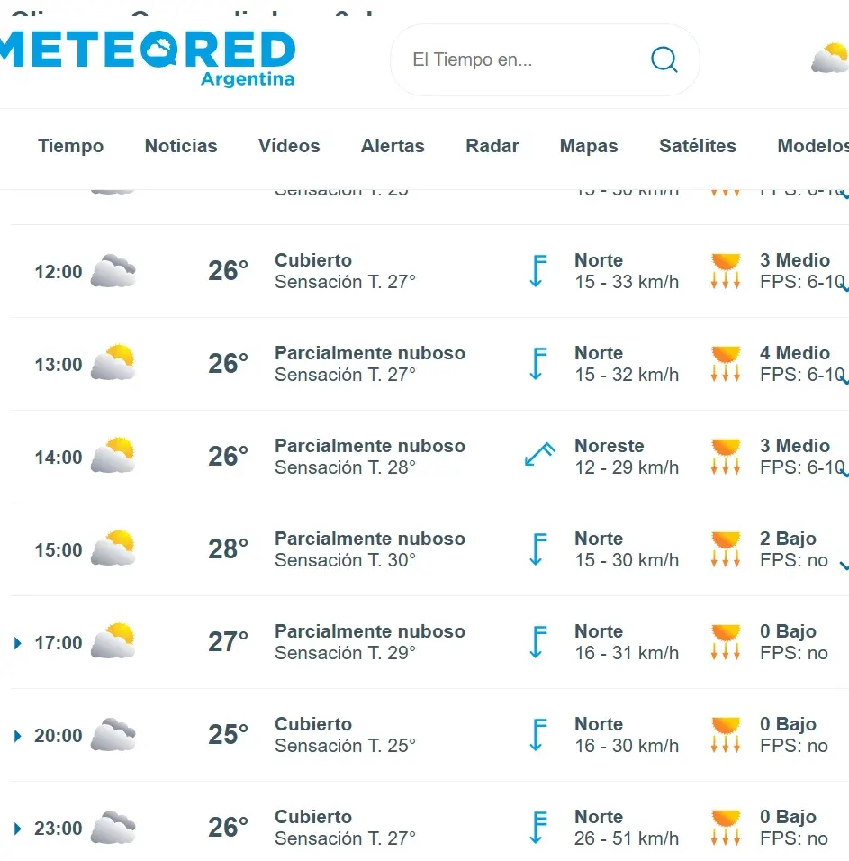 Se vienen más lluvias y entraremos en ALERTA NARANJA.