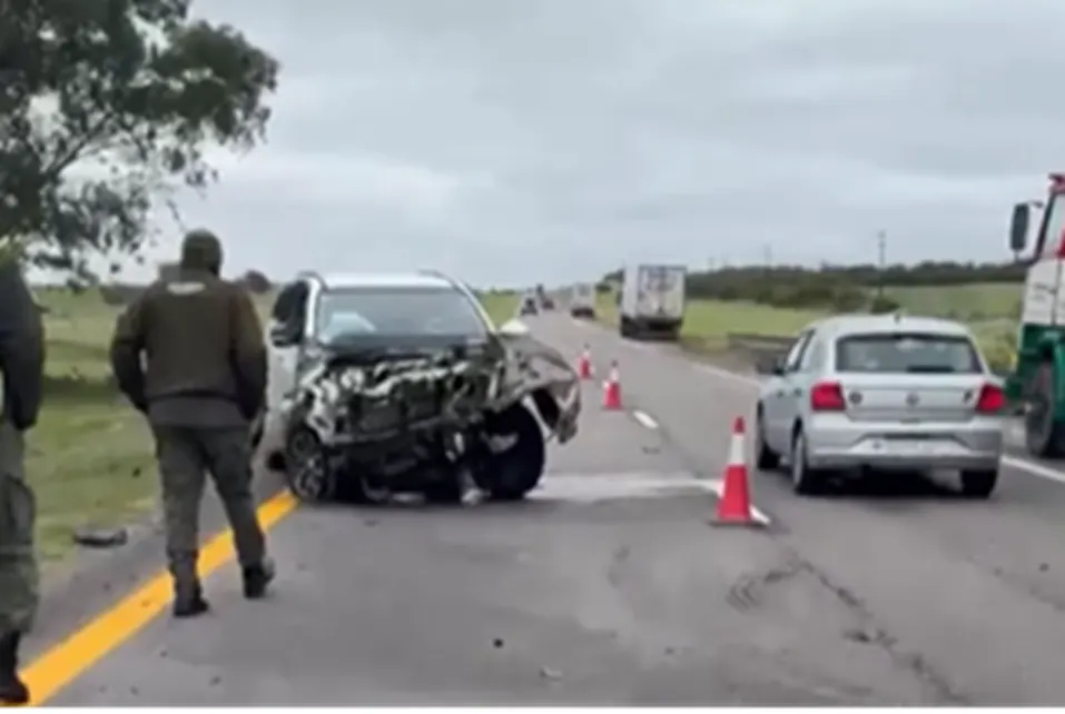Un perro suelto provocó violento accidente en el sur entrerriano