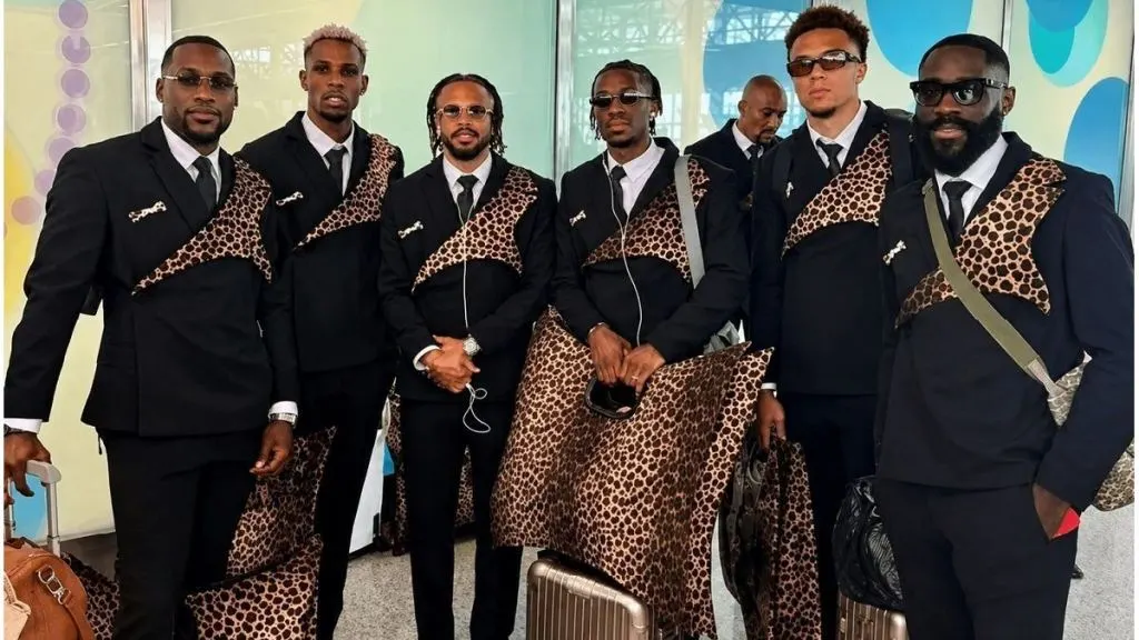 El tremendo look de la Selección de RD Congo al arribar al Mundial 2026