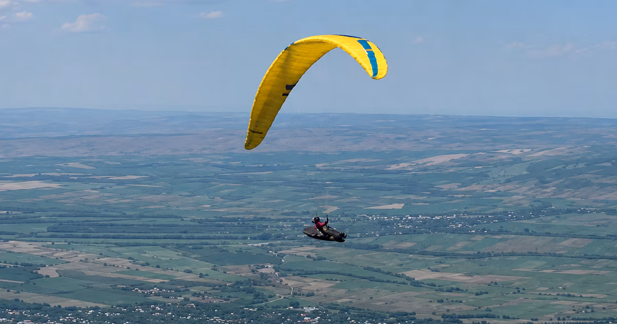 Kazajistán estrena la primera Copa del Mundo de parapente en Asia Central