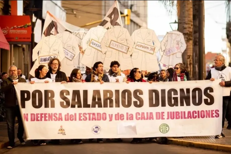 Agmer define posibles medidas de fuerza tras rechazar la oferta salarial en la mesa paritaria