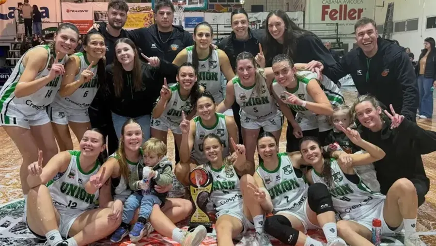 Básquet: Unión de Crespo dio la vuelta olímpica en el Apertura