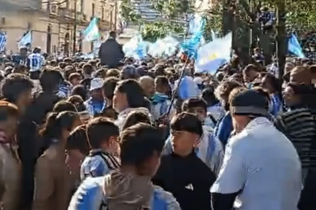 Concepción festejó la victoria de laScaloneta