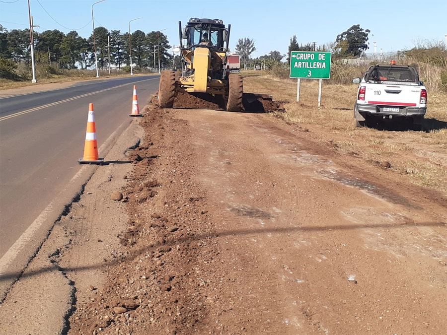 Continúan los trabajos en rutas del Corredor del Río Uruguay