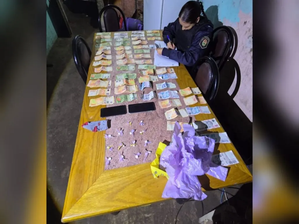 Cuatro detenidos y secuestro de cocaína tras una serie de allanamientos en Concordia
