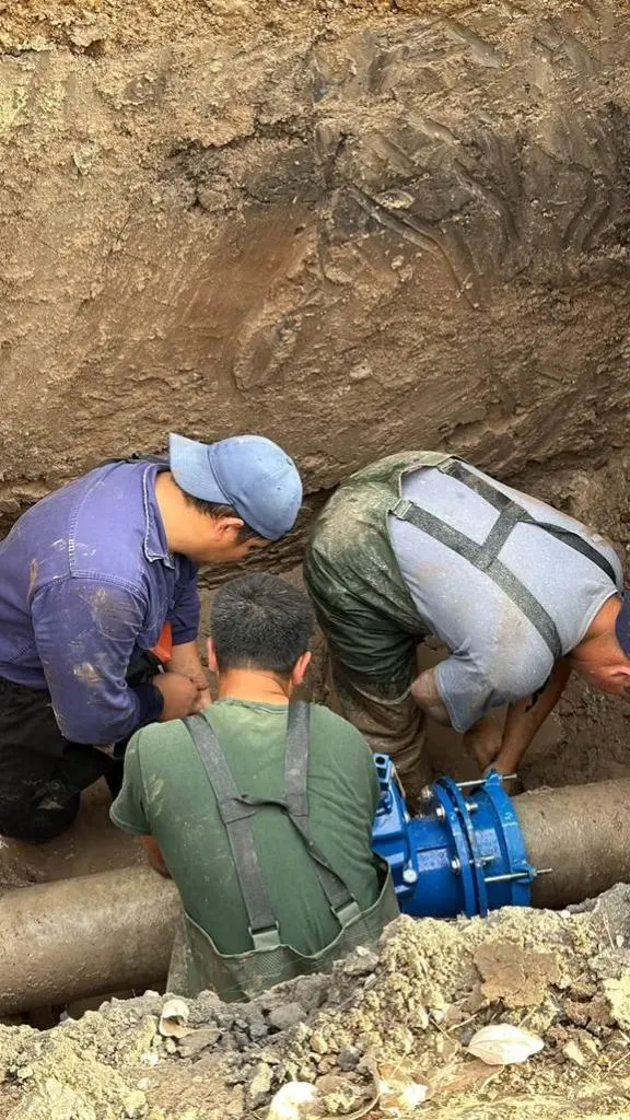 El corte del servicio de agua corriente se extendió más de lo previsto