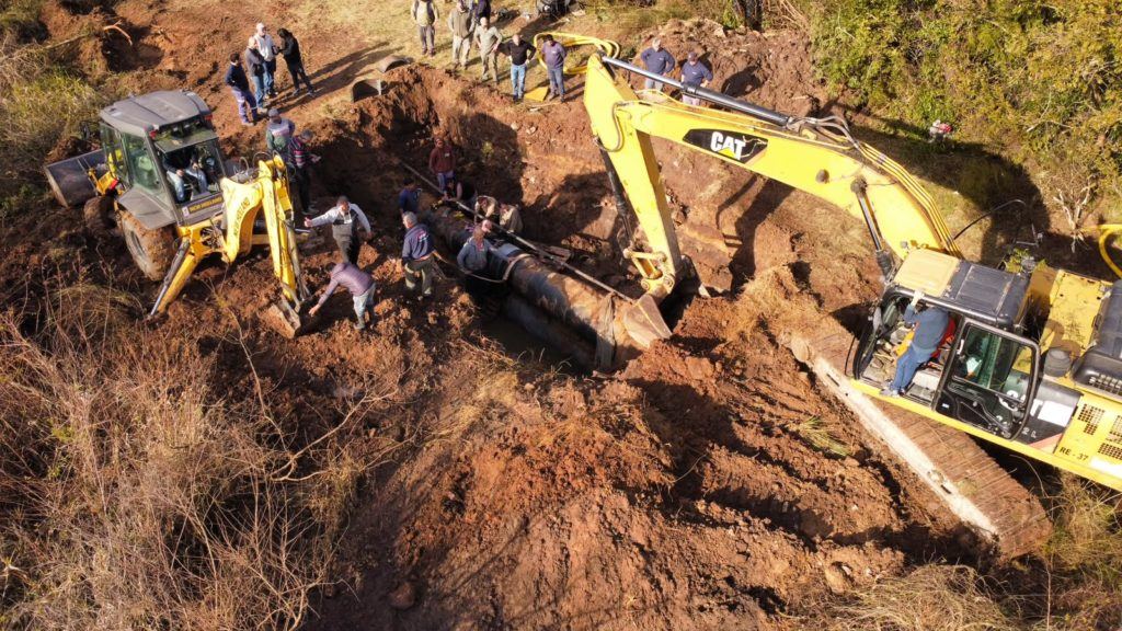 El Municipio asiste a centros sanitarios mientras finaliza la reparación del Caño de la Toma de Agua