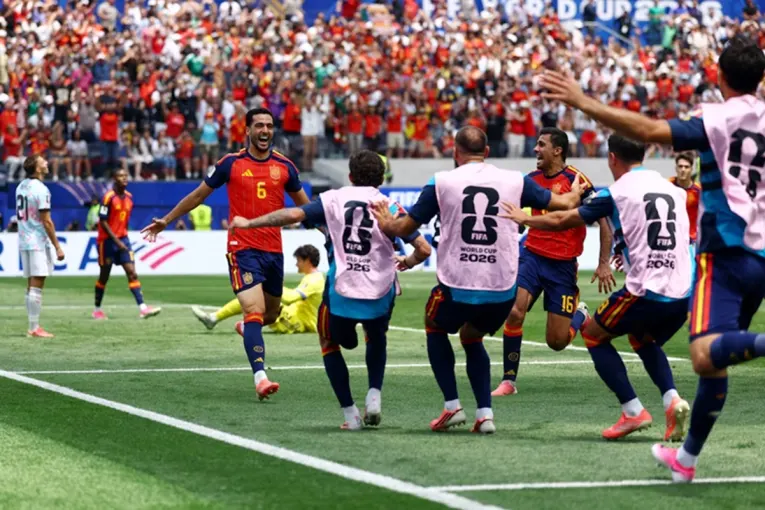 España eliminó a Bélgica y ya está entre los cuatro mejores del Mundial
