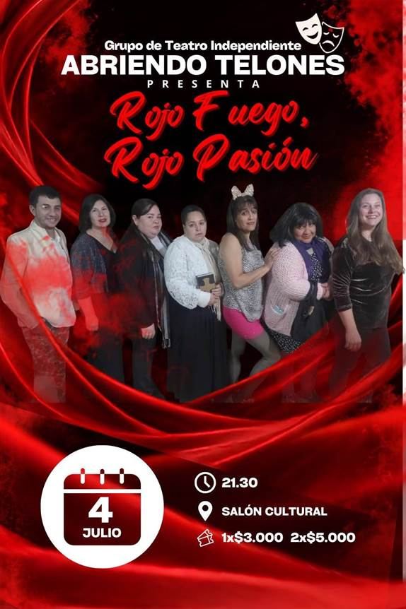 Este Sábado, el teatro se vive en Federal