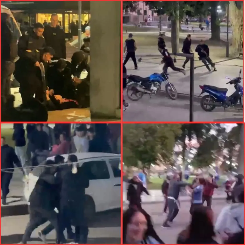 Festejos con final violento: hubo pelea, intervención policial y un detenido