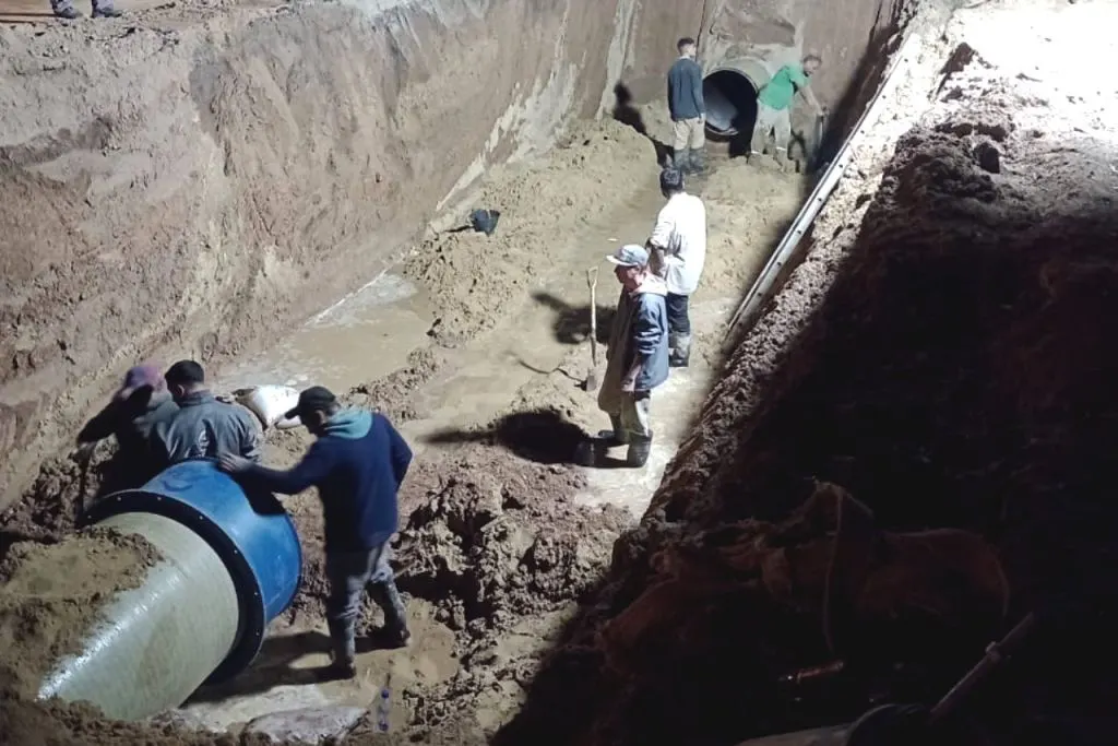Gradual reanudación del servicio de agua en zona este de Paraná