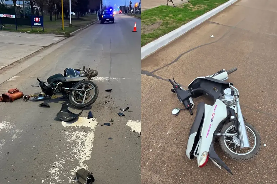Grave accidente en Villaguay dejó dos heridos