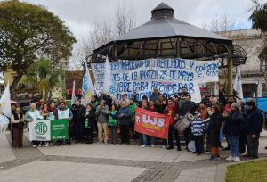 Jubilados volvieron a marchar en Concordia por haberes dignos
