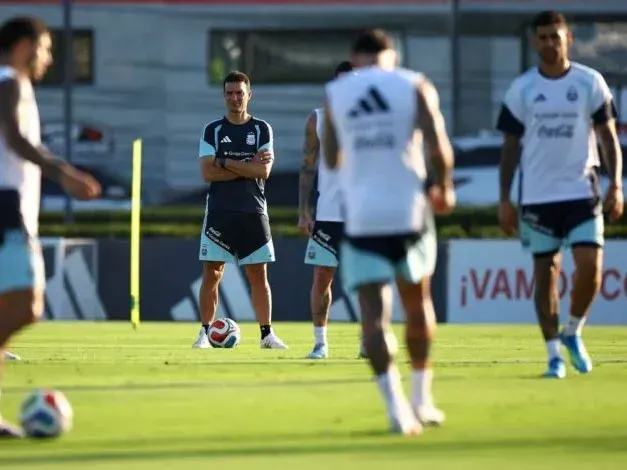 La Selección volvió a entrenar y Lionel Scaloni empieza a despejar dudas sobre el once titular de Argentina ante Suiza