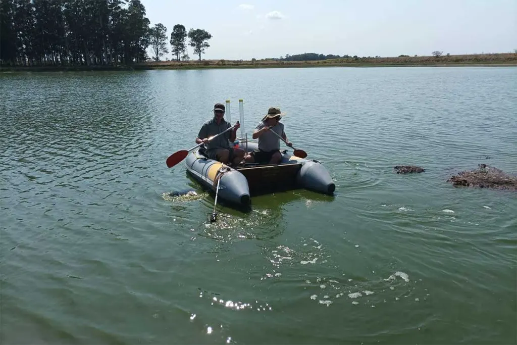 Las bombas atómicas dejaron una huella en cursos de agua, que sirve para datar sedimentos. La reaparición del DDT en lagos de la región