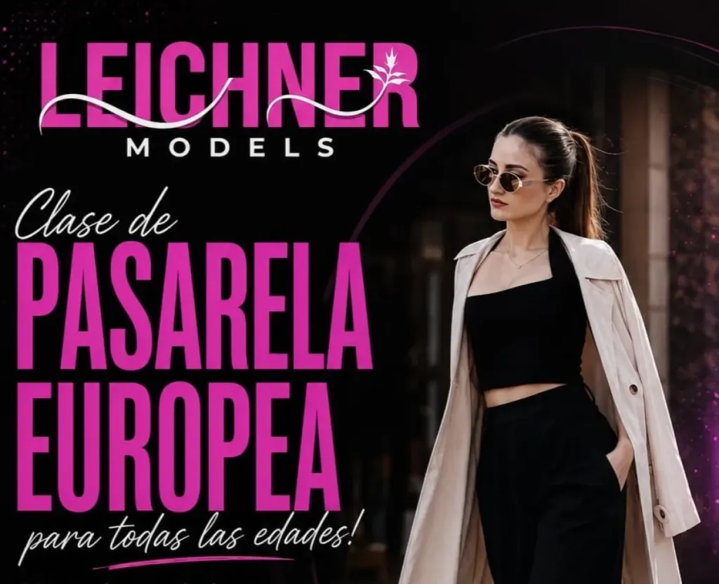 Leichner Models brindará una masterclass de pasarela europea en Concepción del Uruguay